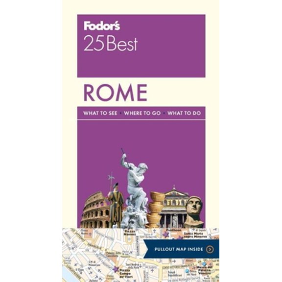 Pre-Owned Fodor's Rome 25 Best (Full-color Travel Guide) (Paperback) 0147546257 9780147546258