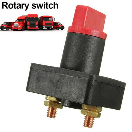 100A Battery Master Disconnect Rotary Cut Off Isolator Kill Switch Car Van