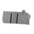 thumbnail image 3 of Abrigo de secado Salvador para perros albornoz absorbente gris, 3 of 10