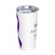 thumbnail image 2 of Mayo es el mes de concientización sobre el lupus Taza de viaje de café de acero inoxidable con aislamiento de 20 oz con pajita Taza térmica portátil blanca, 2 of 7