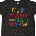 thumbnail image 4 of Inktastic My Abuela and Abuelo Love Me Boys or Girls Baby Bodysuit, 4 of 5