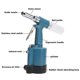 thumbnail image 3 of Air Rivet Gun Industrial Grade 3?Jaw Pneumatic Riveter Aviation Aluminum Hydraulic Structure BlueJapanese Style, 3 of 5