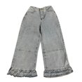 thumbnail image 4 of JJHGVB Wide Leg Jeans palazzo pants Denim Trousers Pants with Pockets High Waisted Denim Pants Denim Pants Baggy Jeans Vintage Jeans Straight Denim Jeans Loose Fit Summer Jumpsuit Light Blue M, 4 of 5