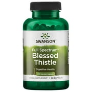 Swanson Full Spectrum Blessed Thistle 400 mg 90 Capsules
