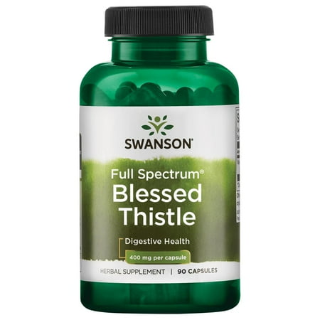 Swanson Full Spectrum Blessed Thistle 400 mg 90 Capsules