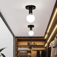thumbnail image 4 of Portalámparas E27 Portalámparas de metal E27 Portalámparas Portalámparas Portalámparas E27 Lámpara de techo de pared Lámpara de techo para techo Pasillo Dormitorio Café Sala de estar Bar 2, 4 of 5