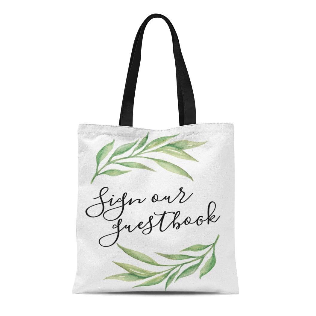 wedding canvas bags