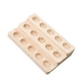 thumbnail image 2 of Rack de almacenamiento de aceite esencial de madera Rack de esmalte de uñas Multi tragamonedas Organizador de almacenamiento de botellas para Color de luz de 3 capas, 2 of 8