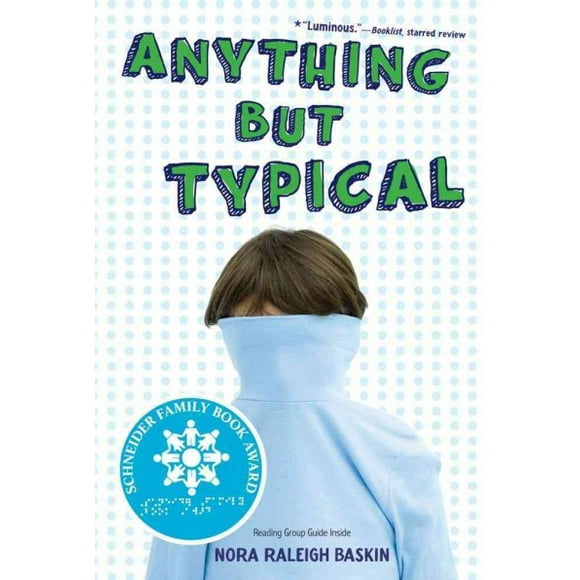 Pre-owned Anything but Typical, Paperback by Baskin, Nora Raleigh, ISBN 1416995005, ISBN-13 9781416995005