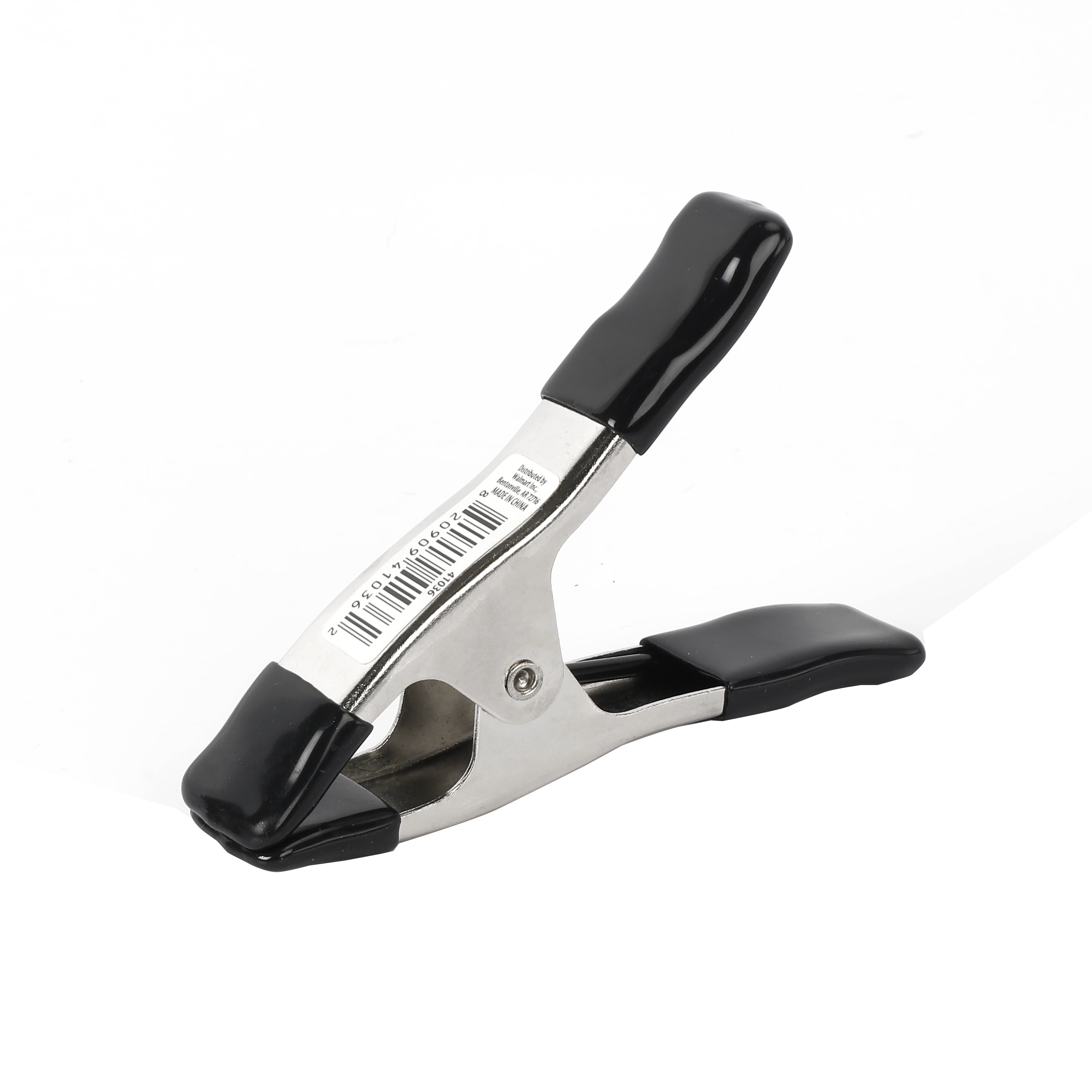 Hyper Tough 1Inch Metal Spring Clamp with Rubber Tips and Handles