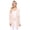 Blush, variant on Women's Long Sleeve Soft Sheer Slub Open Front Casual Cardigan Sweater MK8080-SIL-S