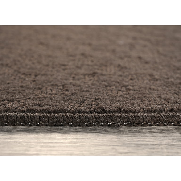 Medallion Mocha Indoor Runner Rug, 3'x12' photo 5