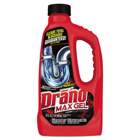 Drano Max Gel Clog Remover 32 Ounces.