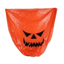 Lilixerw Halloween Lawn and Leaf Bags,Cute Pumpkin Pattern Leaf Bags,Garbage Bag for Outdoor Plastic Halloween Party Decoration for Leaves