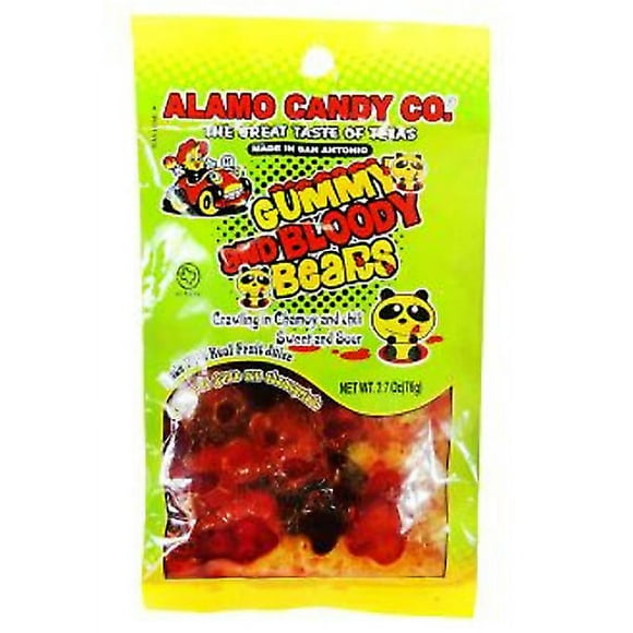 Alamo Gummy Chamoy Bears 76g