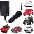 thumbnail image 1 of HAYAN12V 1A ETL Certified Battery Charger for Ride On Toys 10 Feet Extra Long Cable Cord 12V 1000mA 500mA Charger for Kids Ride On Car, DC Jack 5.5mm x 2.1mm, 1 of 1