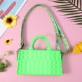 thumbnail image 4 of Sunloudy Female Handbag,Large Capacity Solid Color Storage Bag Fidget Toys,20*11*5.7cm, 4 of 9