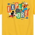 thumbnail image 3 of Disney - Mickey & Pluto - Explore Around You - Youth Short Sleeve Graphic T-Shirt, 3 of 5
