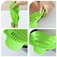thumbnail image 2 of Colador de cocina de silicona con clip para escurridor de sartenes, 2 of 5
