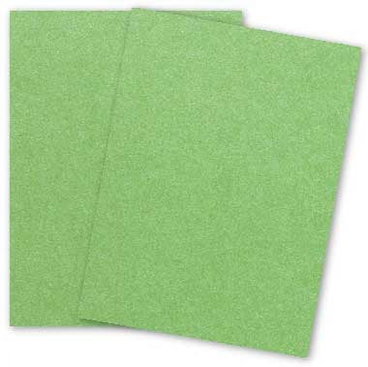 Metallic GREEN FAIRWAY 8.5X14 (Legal) Paper 105C Cardstock - 150 PK -- Pearlescent 8-1/2-x-14 Metallic Card Stock Paper - Business, Card Making, Designers, Professional and DIY Projects
