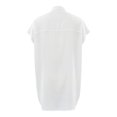 thumbnail image 2 of Ropa Playa Ocean Pacific para Mujer Vestido Largo Manga Corta Aros Cintas Ajust. Escote Blanco Talla EG, 2 of 4
