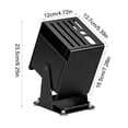 thumbnail image 3 of Kadlawus Stainless Steel Knife Holder for Kitchen, Rotatable Countertop Storage Rack, Multifunctional Knife and Chopstick Organizer, for Kitchen Utensils and Cutlery, 3 of 6
