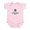 Petal Pink, variant on CafePress - I'm A True Pickleball Dink Body Suit - Baby Light Bodysuit, Size Newborn - 24 Months