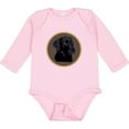 thumbnail image 3 of Inktastic Black Lab Dog Labrador Retriever Boys or Girls Long Sleeve Baby Bodysuit, 3 of 5