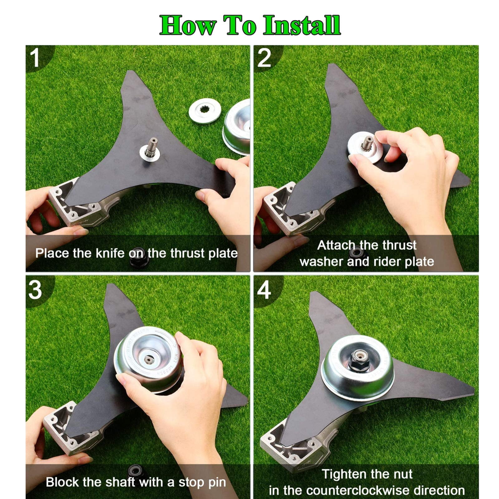 ZAMDOE Kit D'entretien De Fixation D'adaptateur De Lame Pour Stihl FS55 FS56 FS70 FS80 FS83 FS85 FS90 FS110RX FS120 FS130 FS200 FS250 FR450 Tondeuses Débroussailleuses