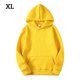 thumbnail image 1 of Sudadera con capucha unisex de algodón seitruly Amarillo XL, 1 of 7