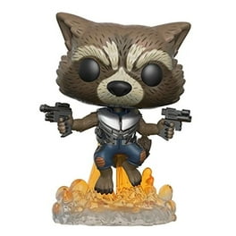 Funko Pop Deluxe Marvel Galactic Adventure Rocket in Guardian s Ship Bobblehead 5 6 Figures Walmart Exclusive Walmart