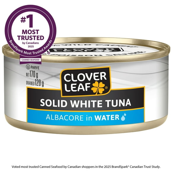 Clover LEAF® Solid White Albacore Tuna in Water, 170 g