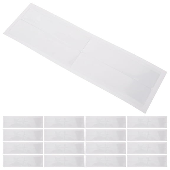 Boxes Fillers Waterproof Transparent Adhesive Label Holder Back Sticker