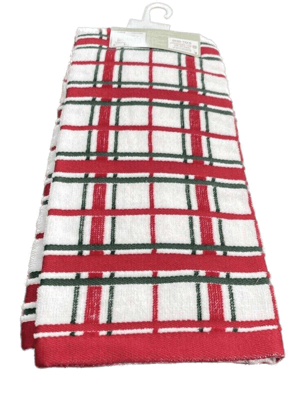 Plaid & Prints Christmas Personalized Hand Towels