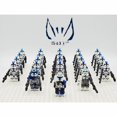 thumbnail image 1 of 23 Pcs Star Wars 501st Legion Rex Combat Robot Soldier Mini Figures Army Set, 1 of 10