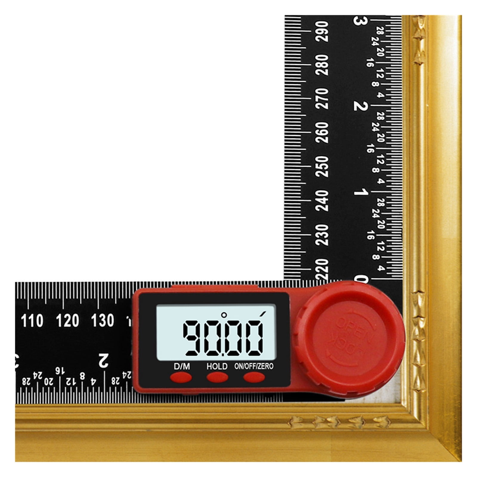 Electronic Protractor 2 IN1 200mm/300mm Digital Angle Ruler Inclinometer Angle Finder ,Water-Proof & Dust Resistant