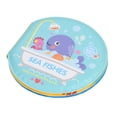 thumbnail image 2 of Libro Impermeable Libro De Baño Bebé Niños Aprendizaje Temprano Dibujos Animados Libros De Tela Divertidos Juguetes Peces Marinos, 2 of 7