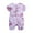 Pink, variant on IROINID Discount Cotton Neutral Onesies Baby Boys Girls Cute Cartoon Pattern Short Sleeve Double Zipper Romper Jumpsuit,Green