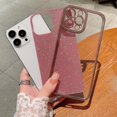 thumbnail image 3 of Compatible with iPhone 13 Pro Max Glitter Plating Case, Luxury Bling Sparkly Shiny Clear Case for iPhone 13 Pro Max 6.7" Camera Protection Soft TPU Sh, 3 of 4