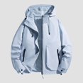 thumbnail image 1 of SHIXIAOO Unisex Lightweight Windproof Breathable Jacket for Spring and Autumn Pack Divided Soft Jackets for Women, 1 of 2