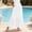White, variant on Danhjin Women's Summer Pleated Skirt Pleated High Waisted Casual A Line Flowy Maxi Skirts High Elastic Waisted Tiered Casual Party Dress