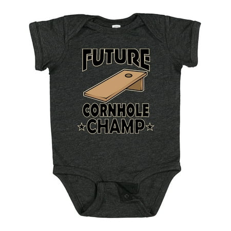 

Inktastic Future Cornhole Player Gift Baby Boy or Baby Girl Bodysuit
