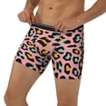 thumbnail image 3 of Disketp Leopard Men's Boxer Briefs Men’s Underwear Boxer Briefs for Men, 3 of 7