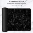 thumbnail image 6 of Large Mouse Pad, Full Desk XXL Extended Gaming Mouse Pad 35" X 15", Waterproof Desk Mat with Stitched Edges, Non-Slip Laptop Computer Keyboard Mousepad for Office and Home, Marble Design, 6 of 6