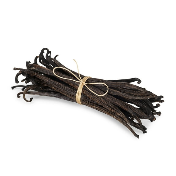 20 Premium Planifolia Vanilla Beans, for Making Vanilla Extract,less humidity(15-20)perfect for Extract 6-7 inch (Planifolia)