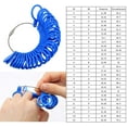 thumbnail image 5 of NIUPIKA Ring Sizer Measuring Set Finger Size Gauge Measure Tool Ring Sizing Tools Rings Size 1-13 with Half Size, 5 of 5