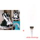 thumbnail image 1 of Women Maid Dress Anime Long Dress Black and White Apron Dress Lolita Dress Men Cafe Outfit Cosplay Costume heqiyong LED, 1 of 2