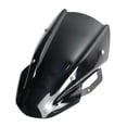 thumbnail image 2 of Black Windscreen Panels Wind Deflector W/ Bracket for Z650 Z-650 17, 2 of 7