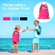 thumbnail image 4 of Bolsa para juguetes de playa, bolsa de malla grande, mochila plegable, bolsa de malla para almacenamiento de juguetes de playa para ropa, juguetes, toallas, natación, viajes en la playa ER, 4 of 5