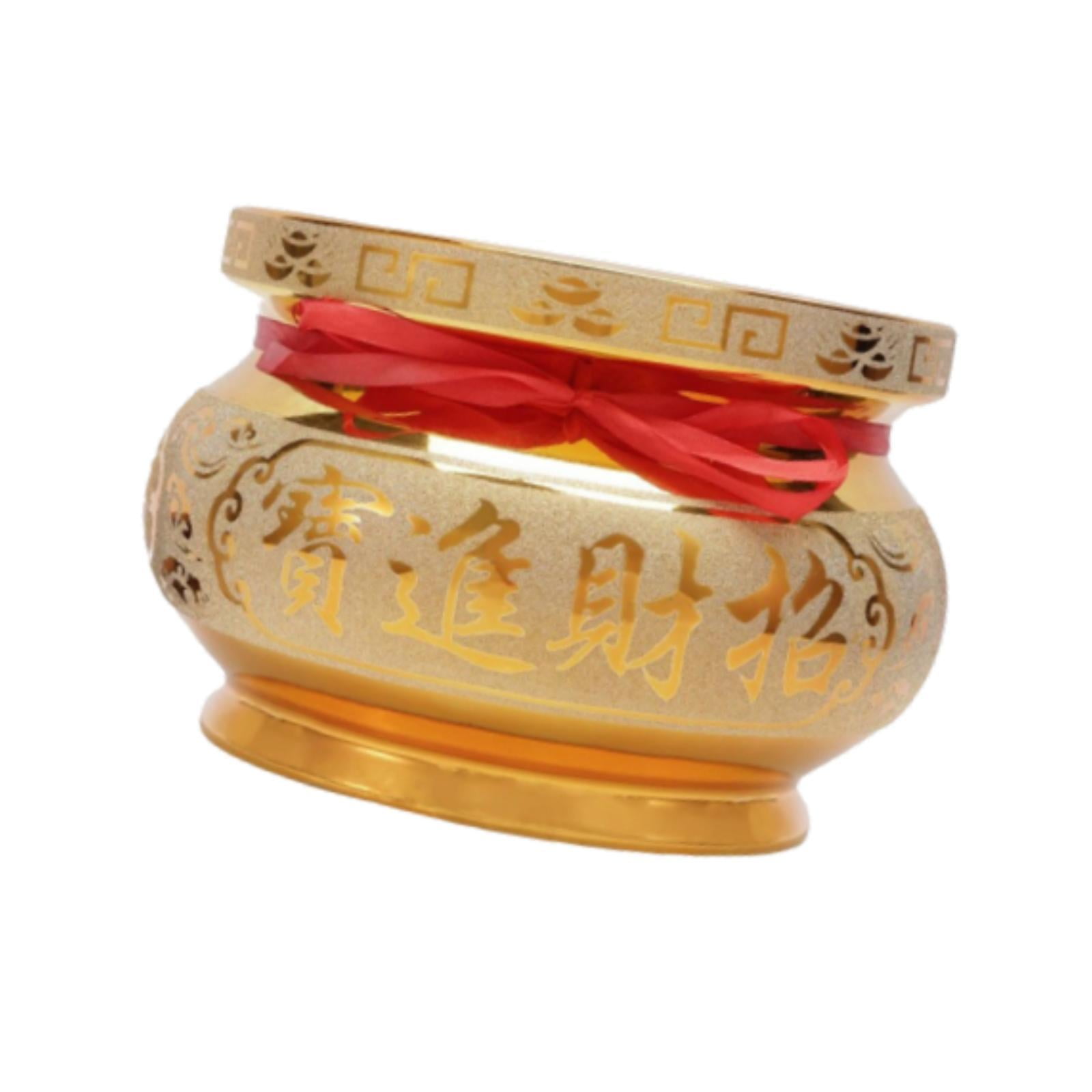 Zxpjkyu Ceramic Incense Burner Incense Holder Offering Bowl Ornament Decorative for Home
